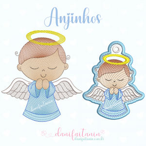 MATRIZ DE BORDADO ANJINHO DANI FAITANIN ANJO RIPPLED
