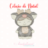 MATRIZ DE BORDADO NATAL EXCLUSIVA DANI FAITANIN COM RENA, PAPAI NOEL, MAMÃE NOEL, BONECO DE GENGIBRE, PINGUIM, BONECO DE NEVE ARVORE DE NATAL