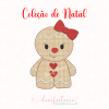 MATRIZ DE BORDADO NATAL EXCLUSIVA DANI FAITANIN COM RENA, PAPAI NOEL, MAMÃE NOEL, BONECO DE GENGIBRE, PINGUIM, BONECO DE NEVE ARVORE DE NATAL