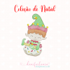 MATRIZ DE BORDADO NATAL EXCLUSIVA DANI FAITANIN COM RENA, PAPAI NOEL, MAMÃE NOEL, BONECO DE GENGIBRE, PINGUIM, BONECO DE NEVE ARVORE DE NATAL