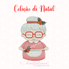 MATRIZ DE BORDADO NATAL EXCLUSIVA DANI FAITANIN COM RENA, PAPAI NOEL, MAMÃE NOEL, BONECO DE GENGIBRE, PINGUIM, BONECO DE NEVE ARVORE DE NATAL